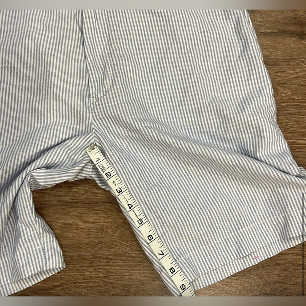 Polo by Ralph Lauren Blue and White Striped Men Shorts - Picture 4 of 8